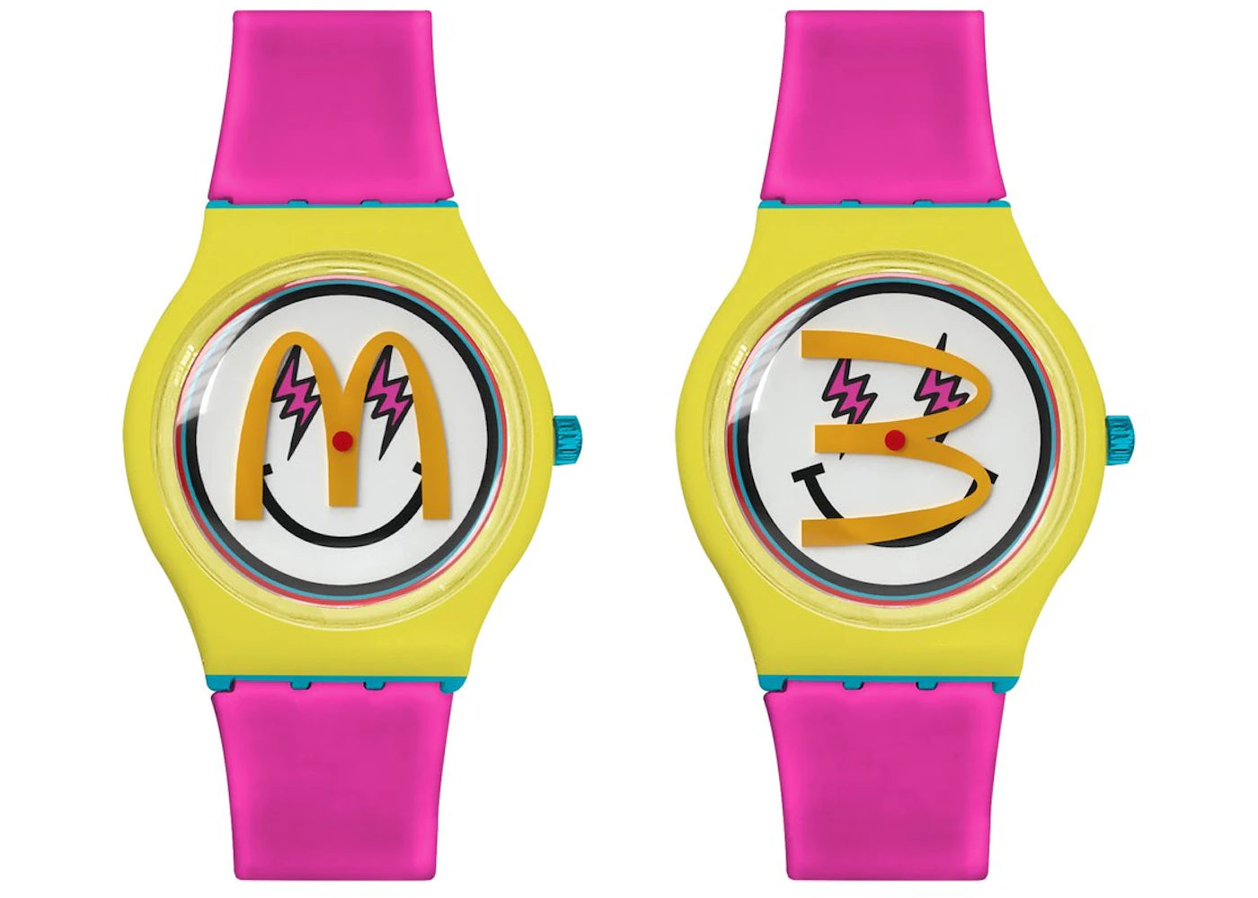 J Balvin x McDonald's Watch Pink/Yellow