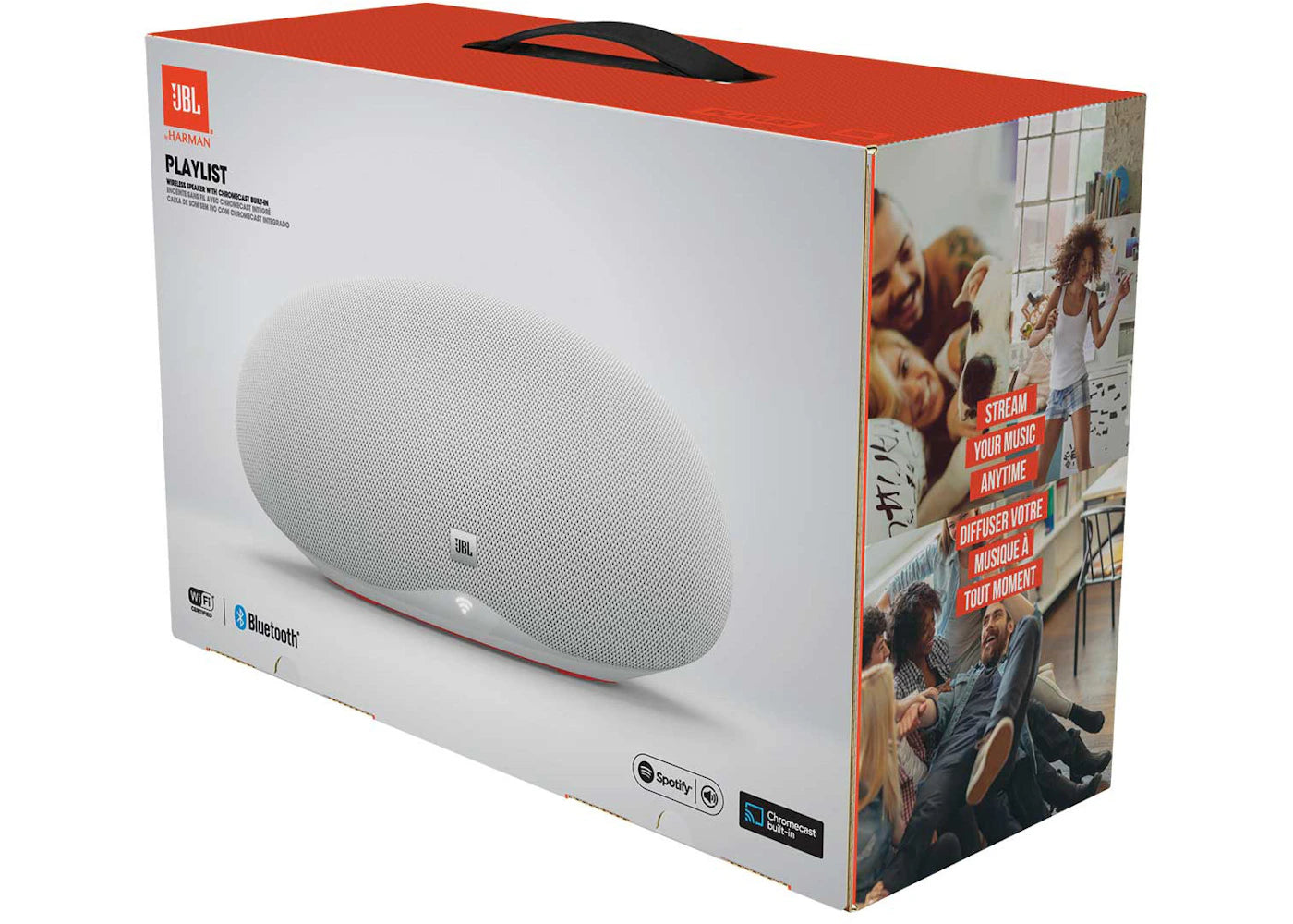 JBL Playlist 150 Wireless Speaker (with Chromecast) US Plug JBLPLYLIST150WHTAM
