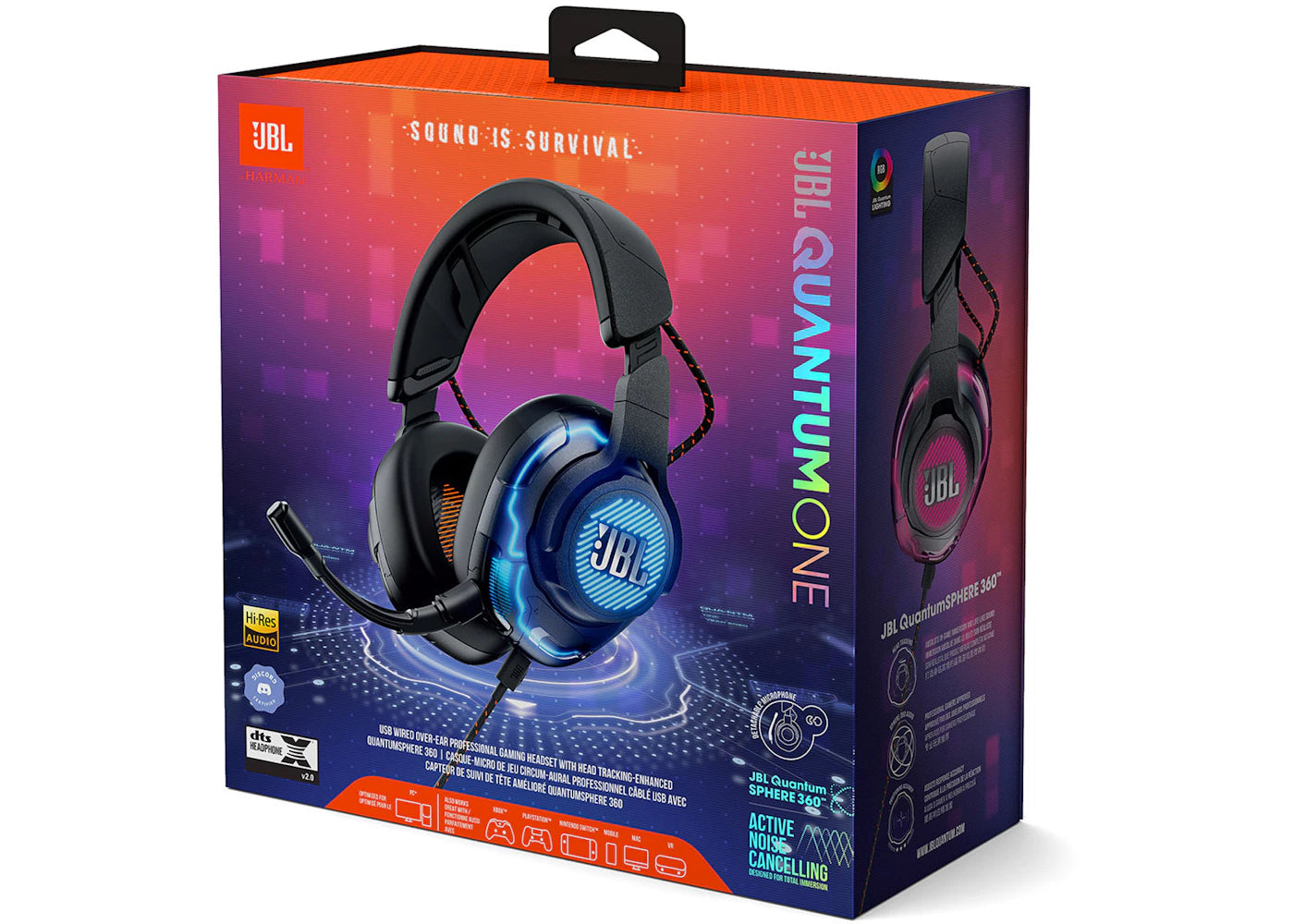 JBL Quantum One JBLQUANTUMONEBLKAM