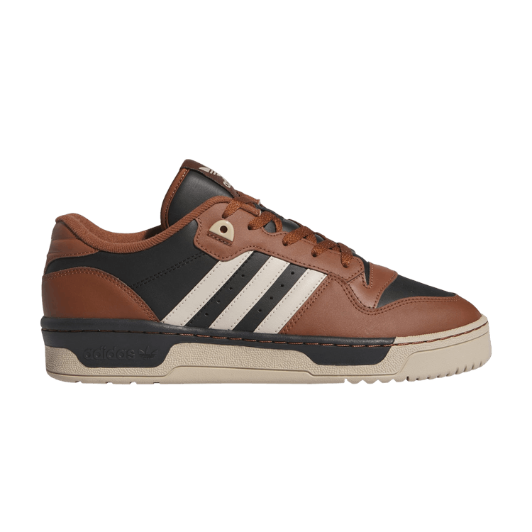 adidas Rivalry Low Core Black Wonder Beige Preloved Brown
