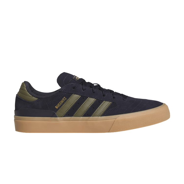 adidas Busenitz Vulc II Legend Ink Olive Strata Gold Metallic