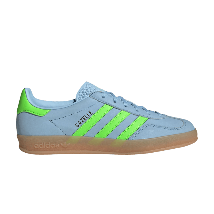 adidas Gazelle Indoor Clear Sky Solar Green (Women's)