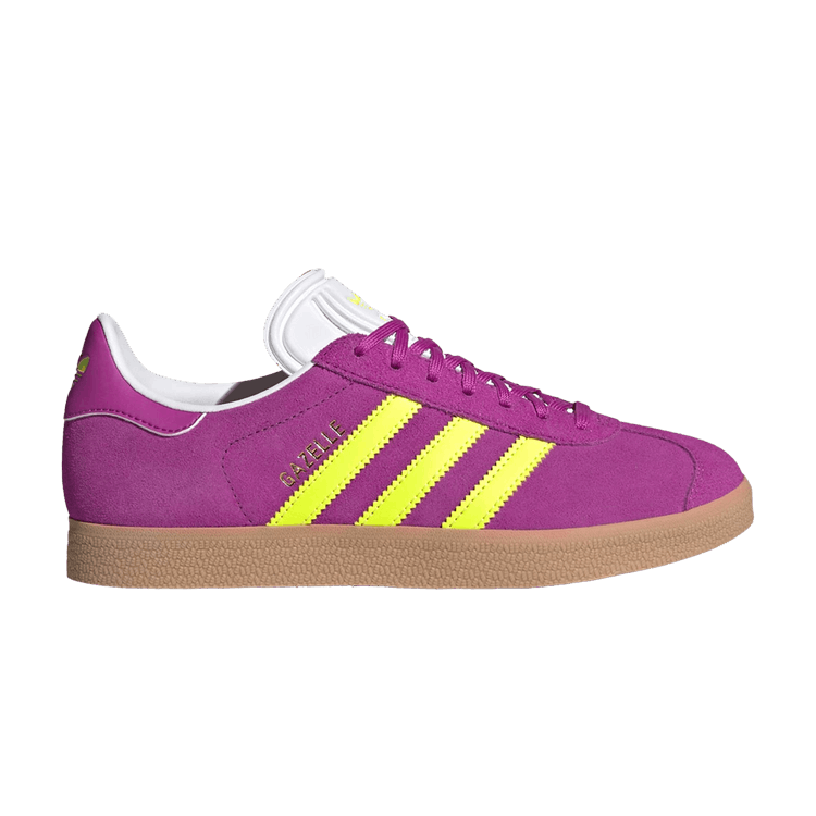 adidas Gazelle Purple Burst Solar Yellow (Women's)