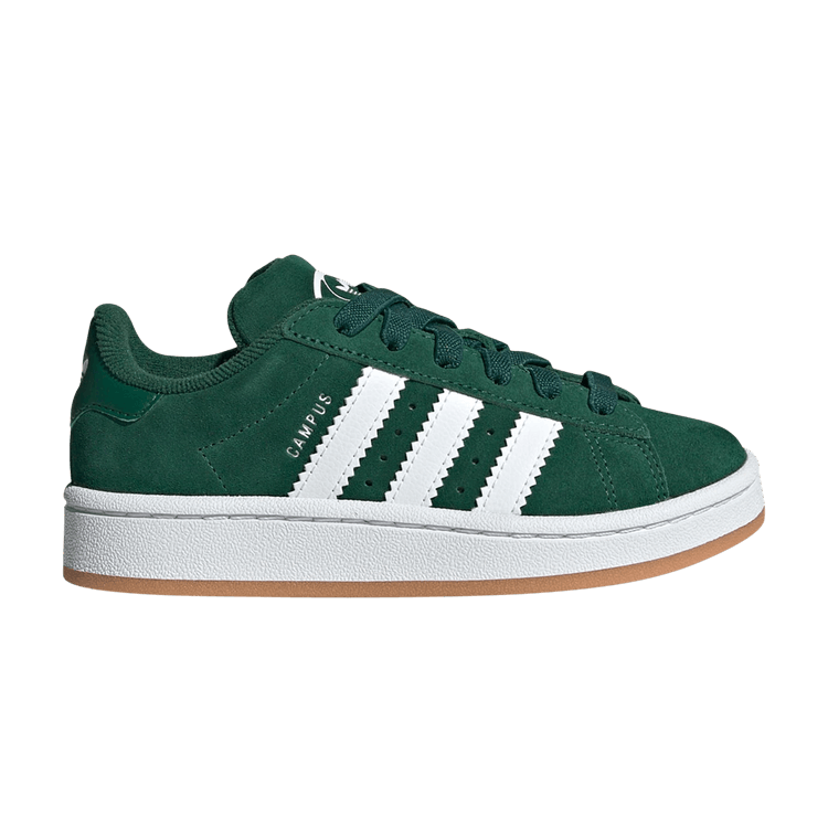 adidas Campus 00s Elastic Dark Green Cloud White (PS)