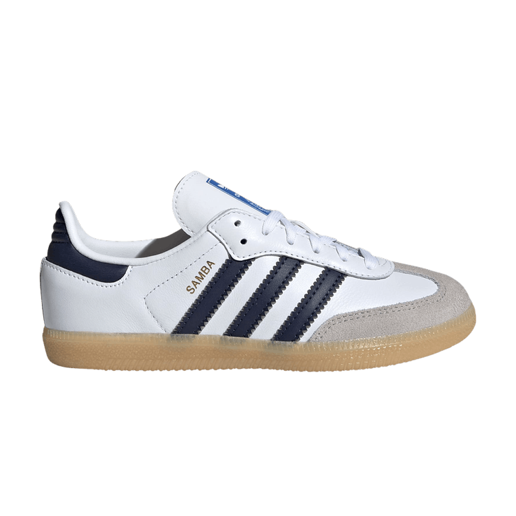 adidas Samba OG Cloud White Collegiate Navy Gum (PS)