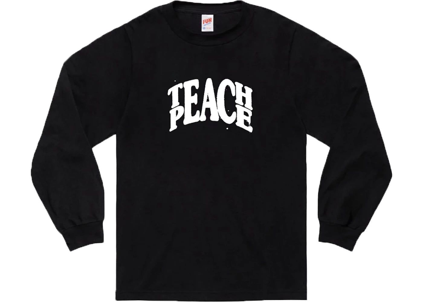 JJJJound Teach Peace L/S Tee Black