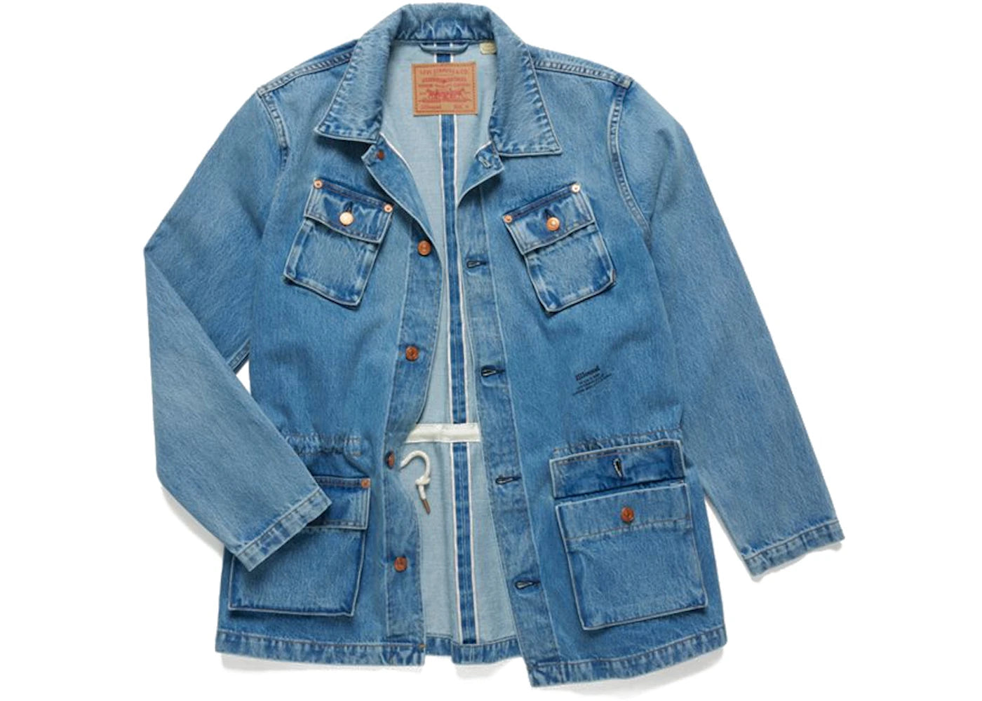 JJJJound x Levi's Utility Jacket Medium Wash