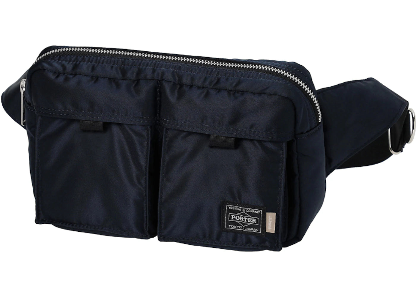 JJJJound x Porter Waist Bag Iron Blue