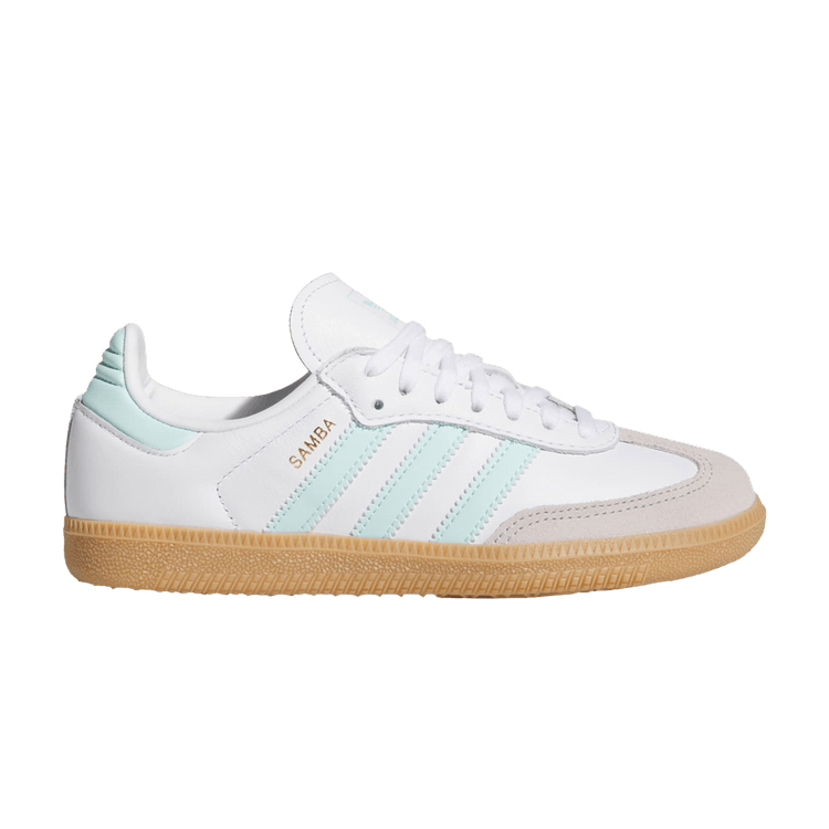 adidas Samba OG White Semi Flash Aqua (GS)