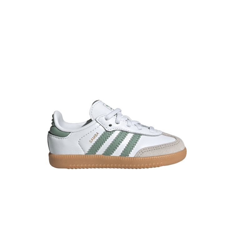 adidas Samba OG Cloud White SIlver Green (TD)