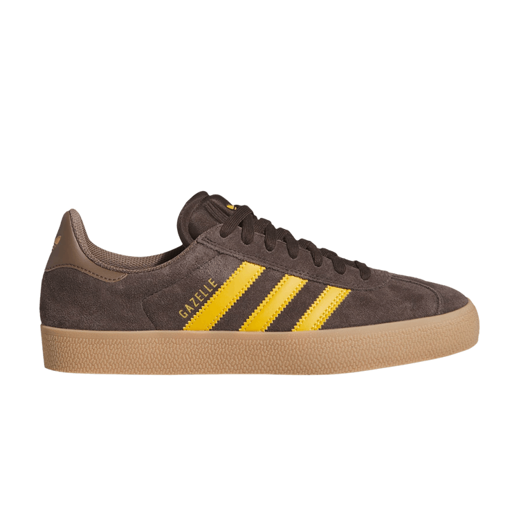 adidas Gazelle ADV Dark Brown Preloved Yellow