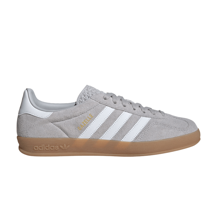 adidas Gazelle Indoor Grey Cloud White Gold Metallic