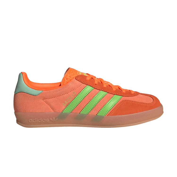 adidas Gazelle Indoor Solar Orange Solar Green (Women's)