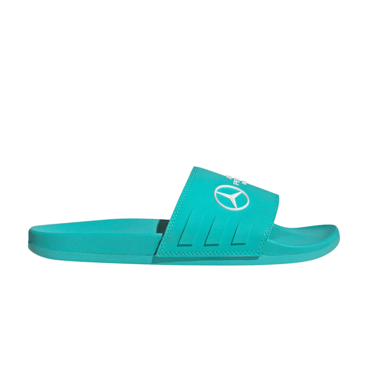 adidas Adilette Comfort Slides Mercedes-AMG Petronas Formula One Team Semi Mint Rush