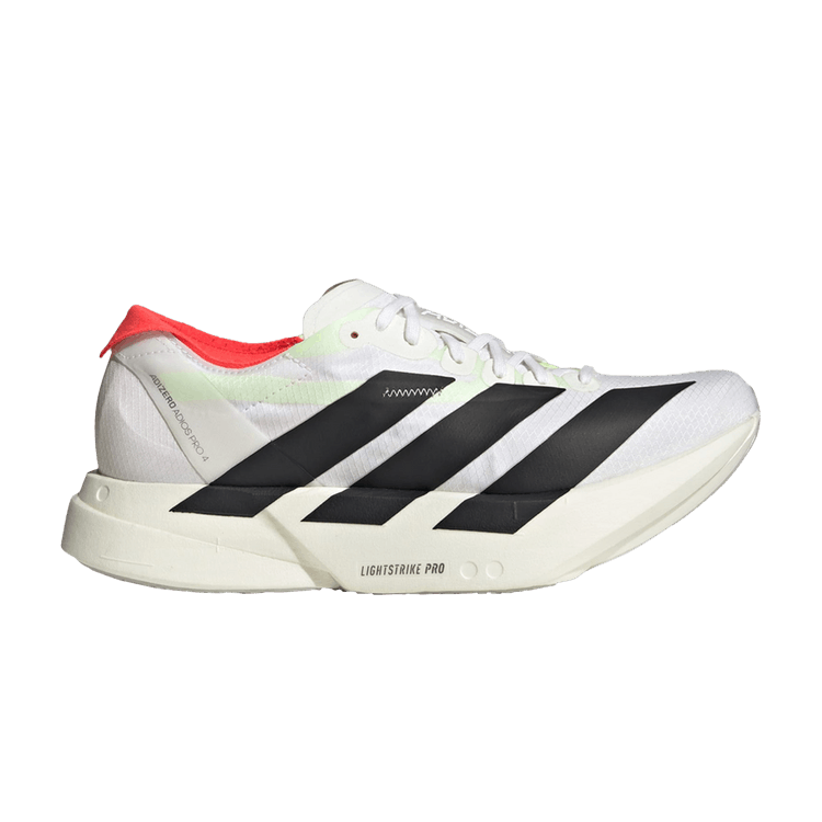 adidas Adizero Adios Pro 4 White Black Red (Women's)