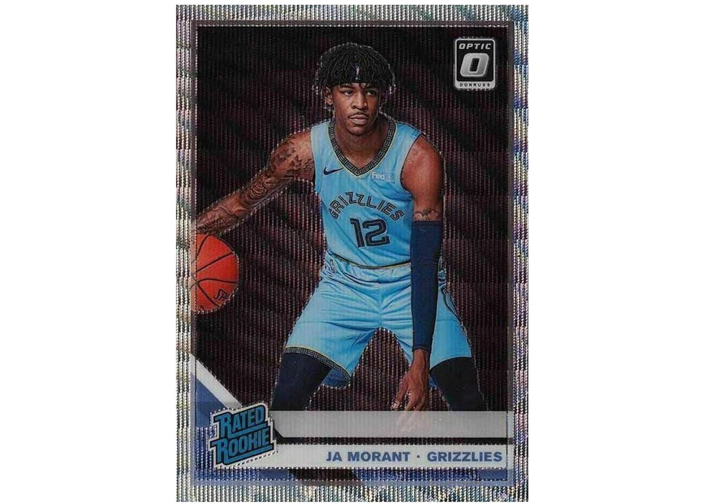 Ja Morant 2019 Panini Donruss Optic Rookie Fanatics Wave #168 (Ungraded)