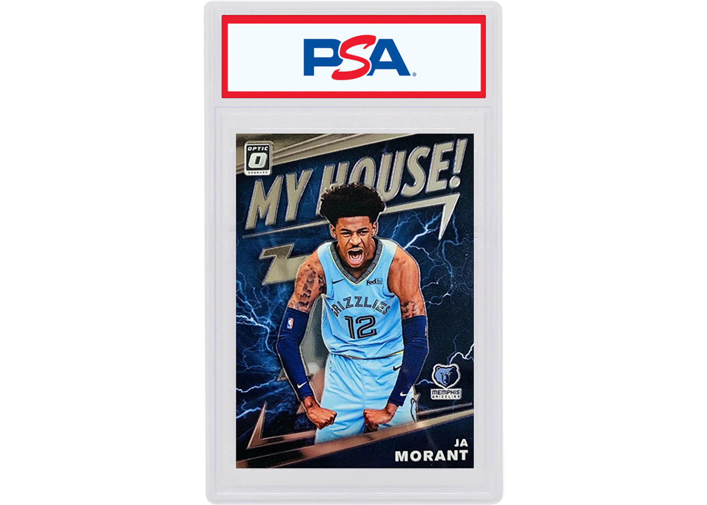 Ja Morant 2019 Panini Donruss Optic Rookie My House #7 (PSA or BGS Graded)