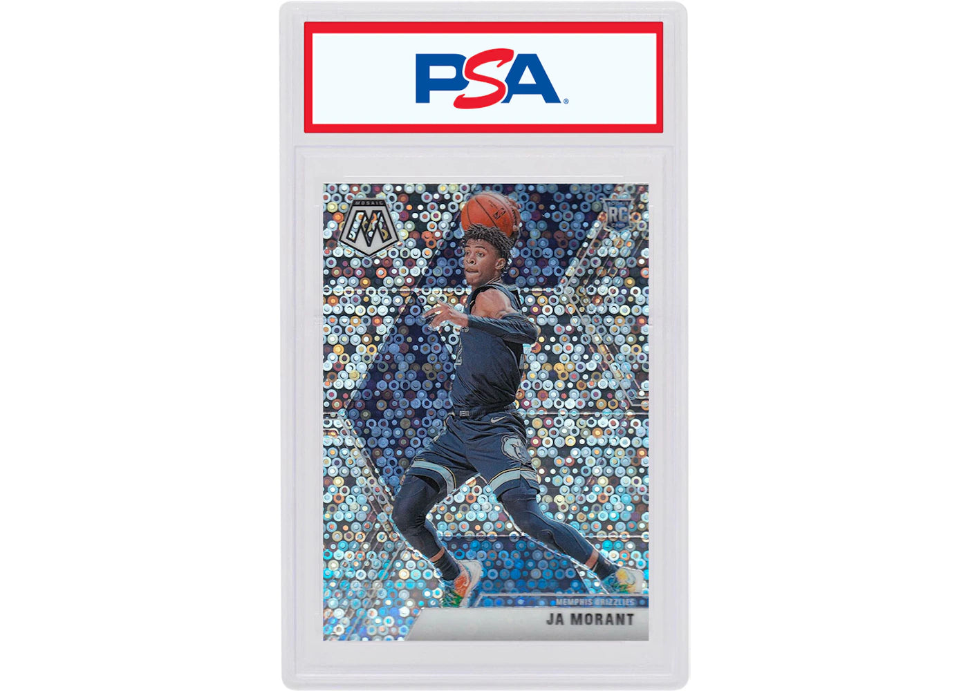Ja Morant 2019 Panini Mosaic Fast Break Rookie Image Variation #219 (PSA or BGS Graded)
