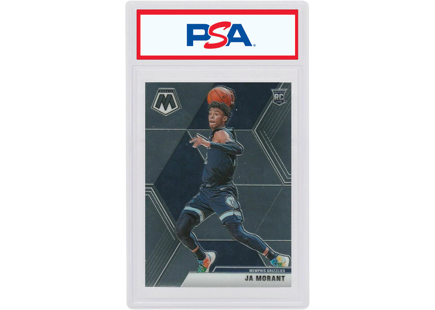 Ja Morant 2019 Panini Mosaic Rookie Image Variation #219 (PSA or BGS Graded)