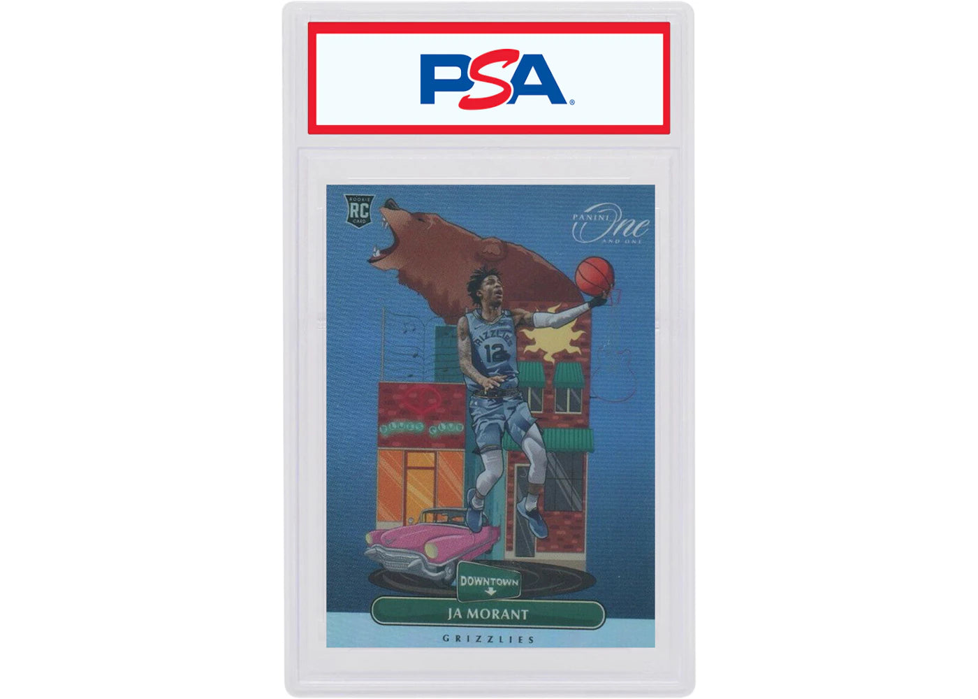 Ja Morant 2019 Panini One and One Downtown Rookie #16 (PSA or BGS Graded)