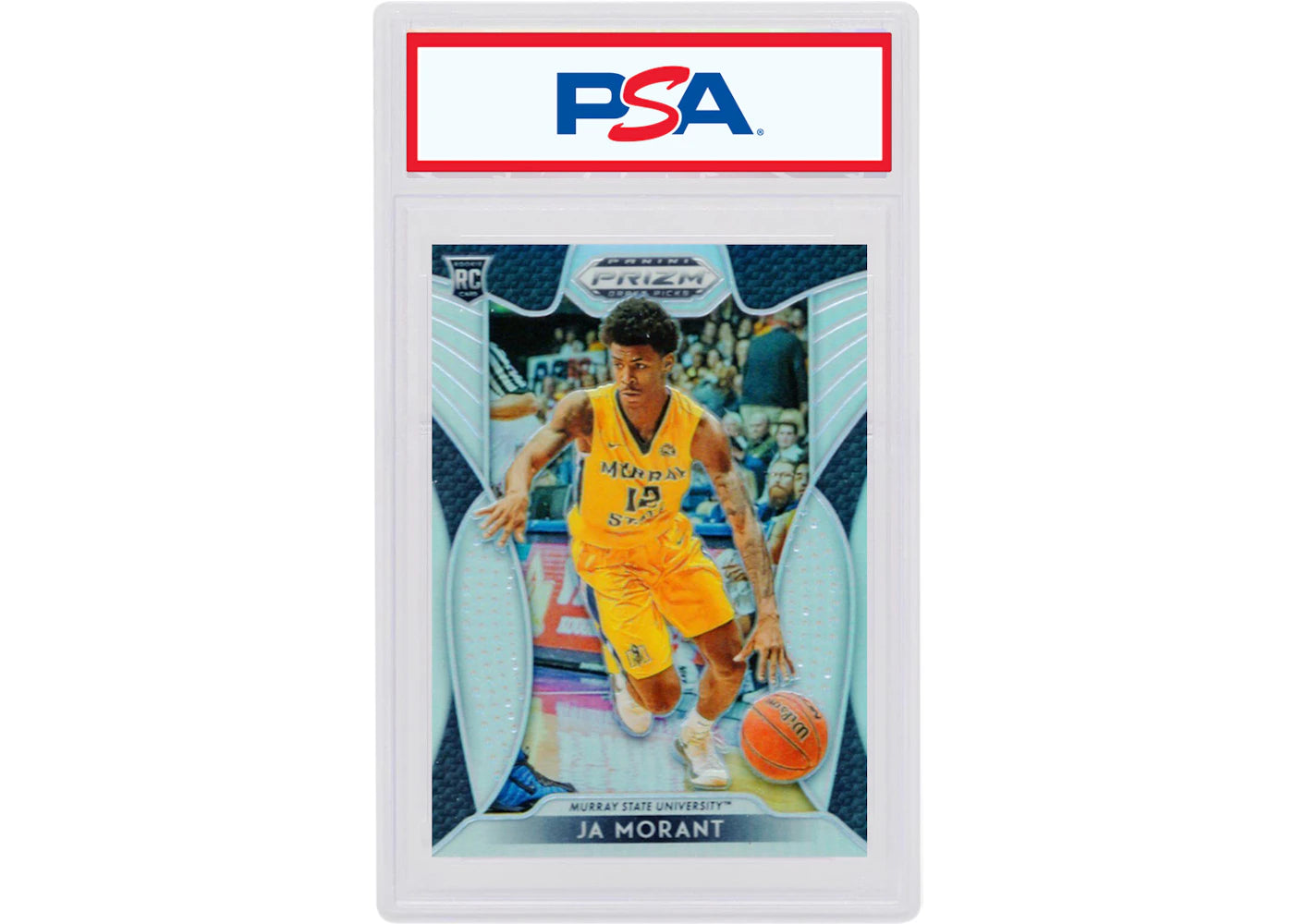 Ja Morant 2019 Panini Prizm Draft Rookie Silver #65 (PSA or BGS Graded)