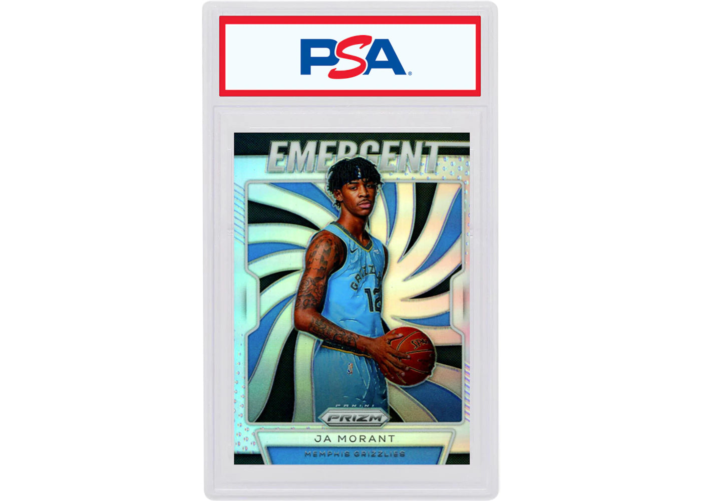 Ja Morant 2019 Panini Prizm Emergent Rookie Silver #17 (PSA or BGS Graded)