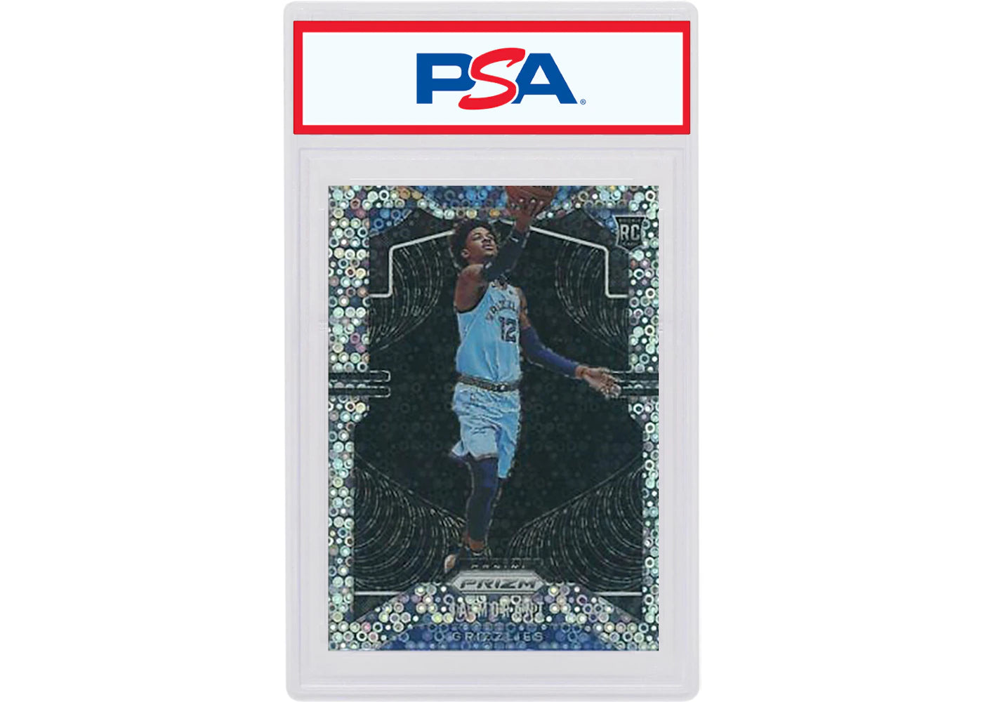 Ja Morant 2019 Panini Prizm Fast Break Rookie Image Variation Disco #249 (PSA or BGS Graded)