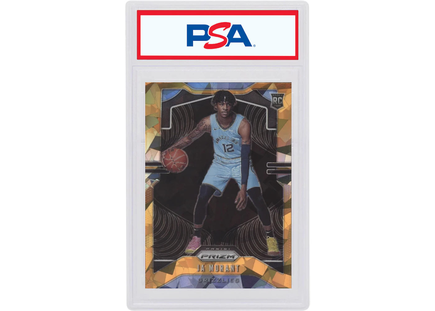 Ja Morant 2019 Panini Prizm Rookie Orange Ice #249 (PSA or BGS Graded)