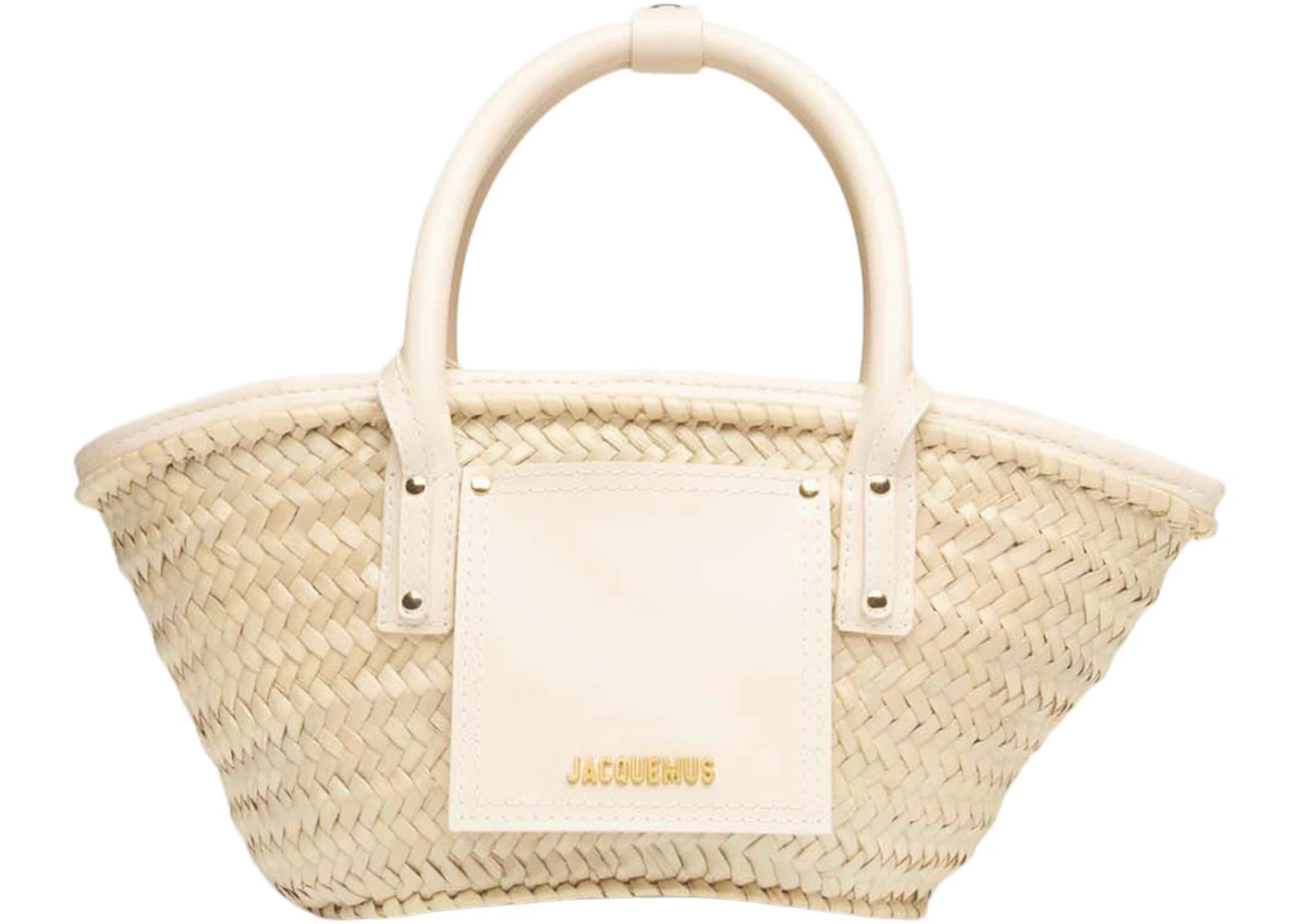 Jacquemus Basket Bag Le Petit Panier Soli Ivory