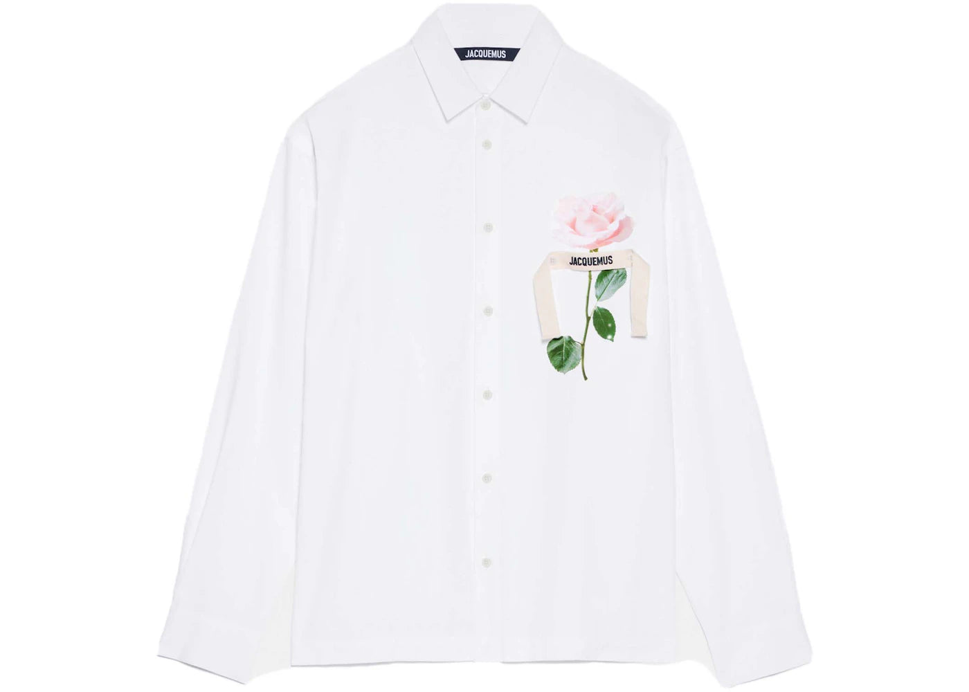 Jacquemus La Chemise Baou Shirt White