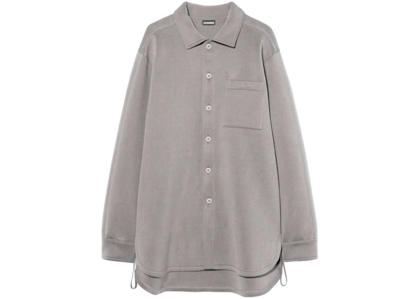 Jacquemus La Chemise Guimauve Shirt Grey