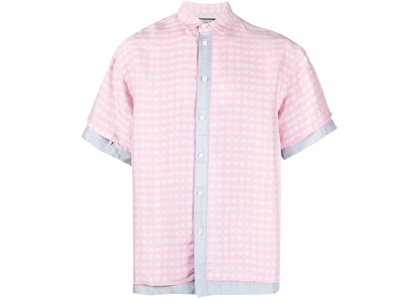 Jacquemus La Chemise Melancia Shirt Pink Checks