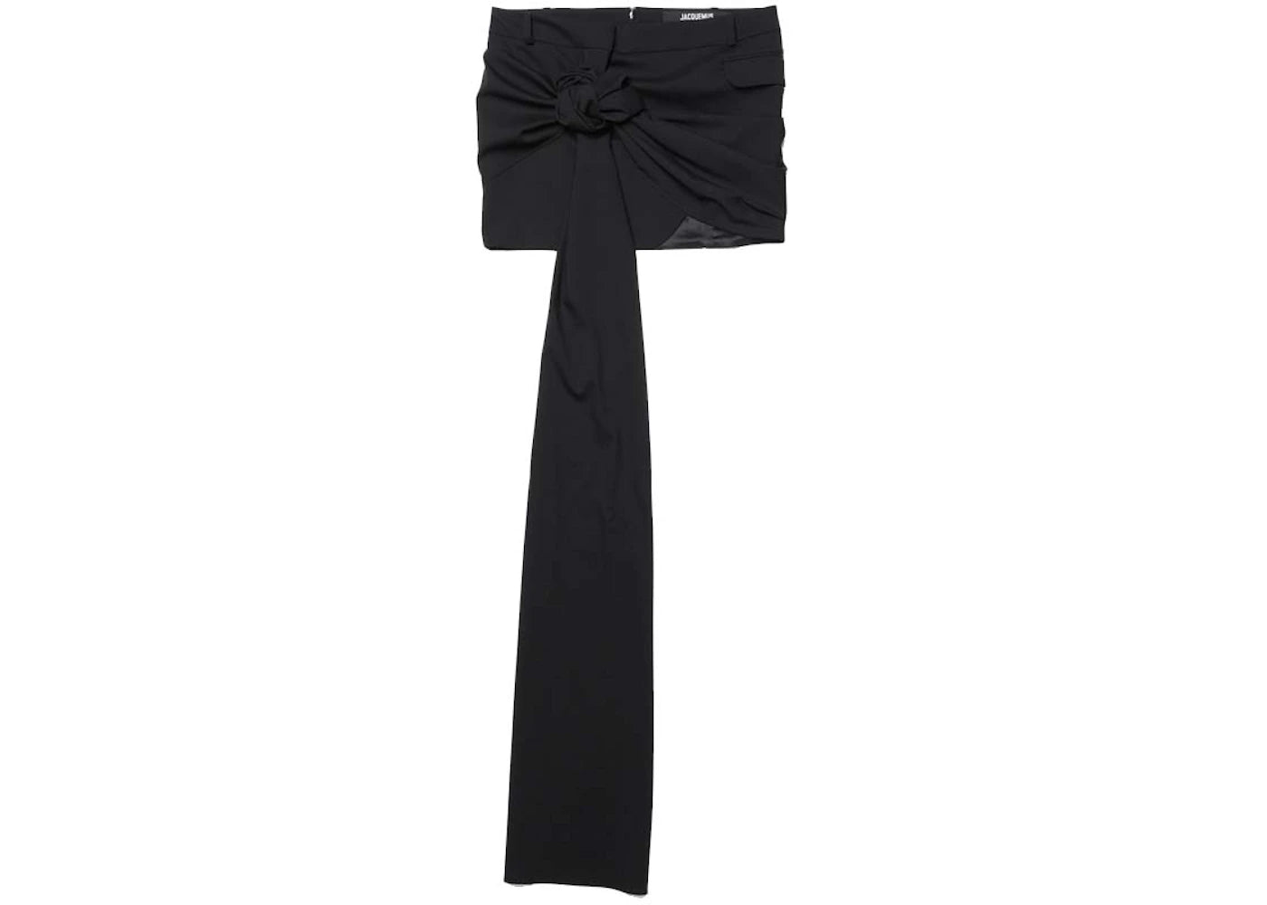 Jacquemus La Jupe Baccala Skirt Black