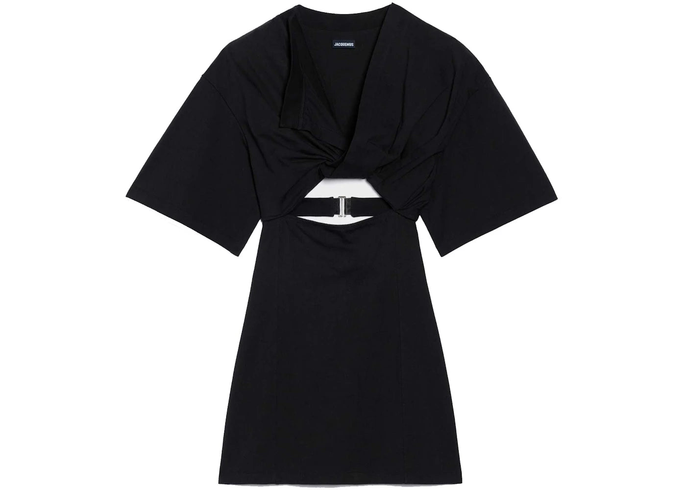 Jacquemus La Robe T-Shirt Bahia Dress Black