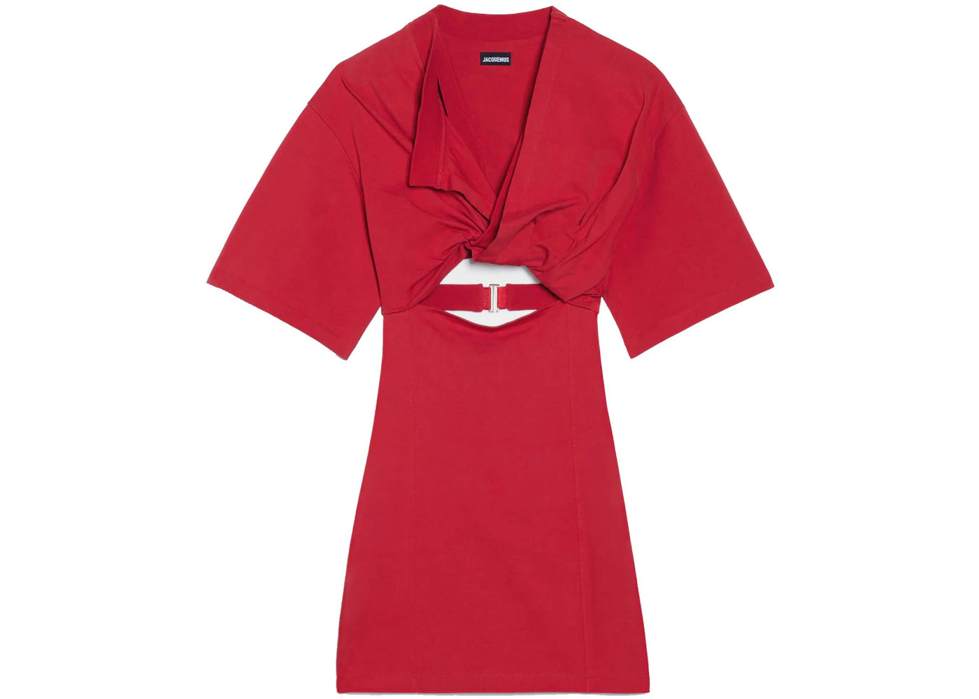 Jacquemus La Robe T-Shirt Bahia Dress Red