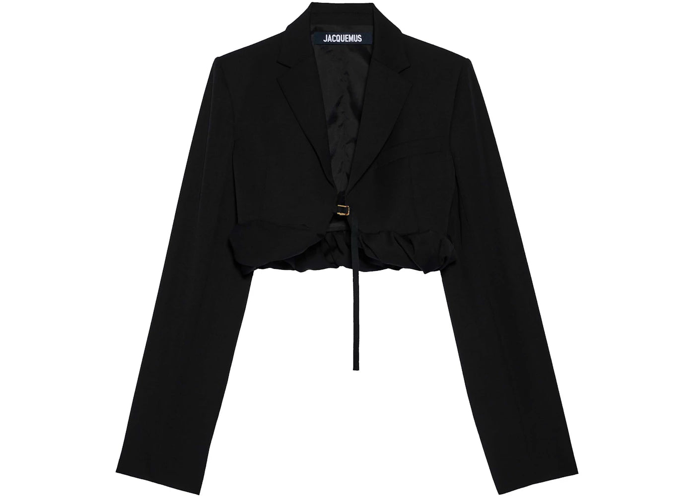 Jacquemus La Veste Croissant Jacket Black