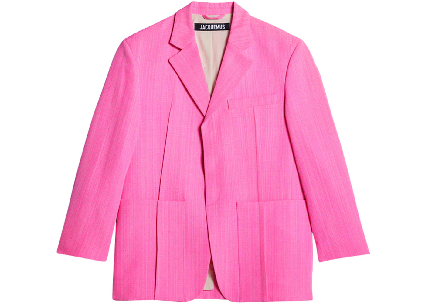 Jacquemus La Veste D'Homme Square Jacket Pink