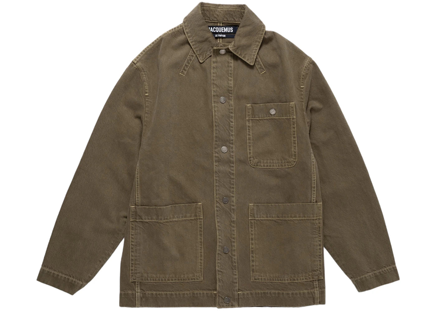 Jacquemus La Veste De-Nimes Yelo Jacket Khaki/Beige