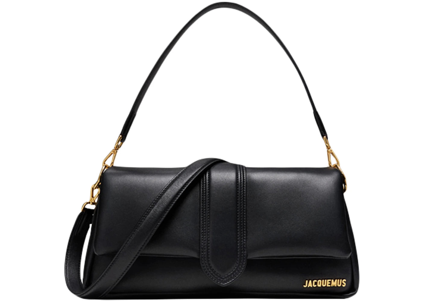 Jacquemus Le Bambimou Puffed Flap Bag Black