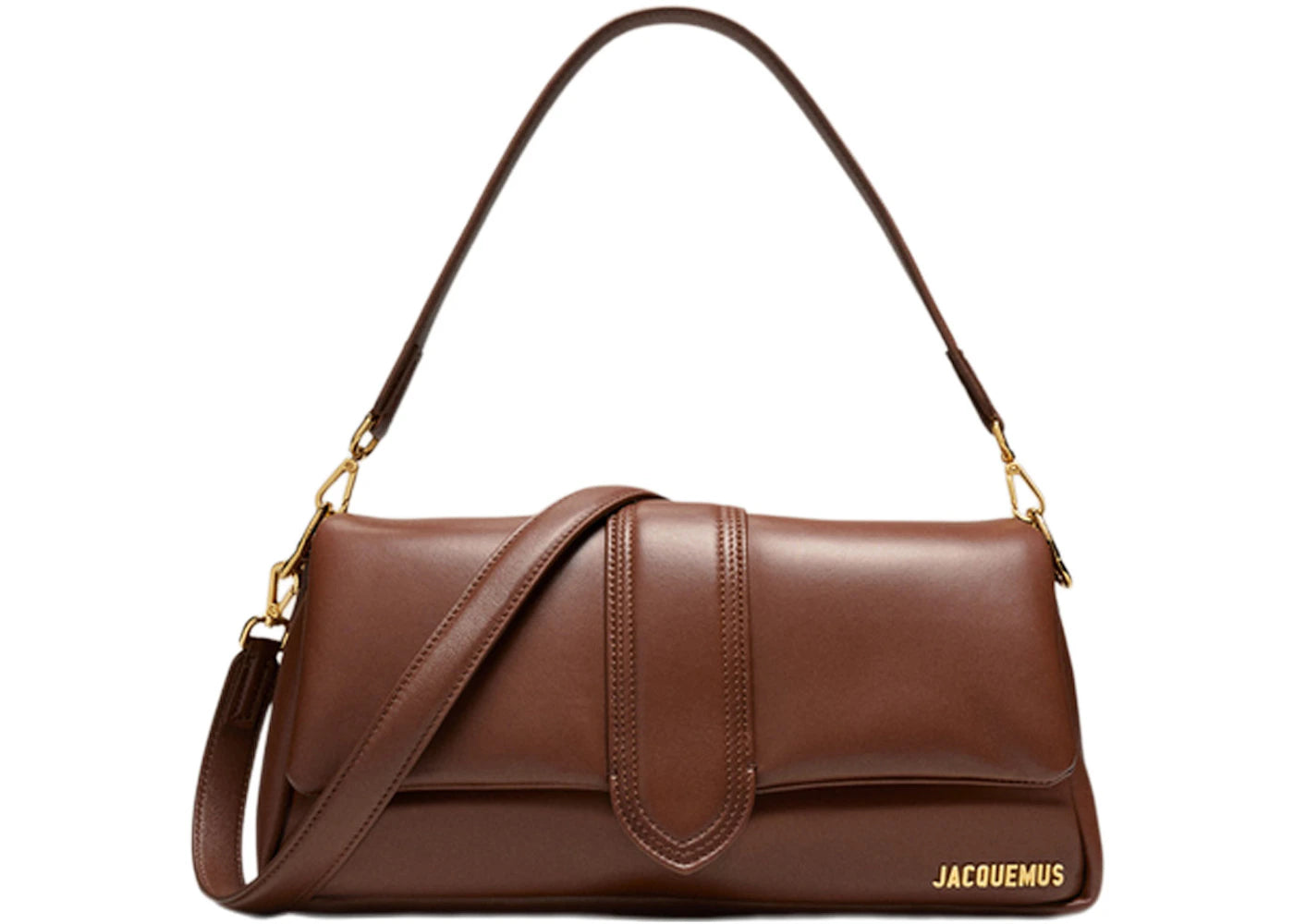 Jacquemus Le Bambimou Puffed Flap Bag Brown