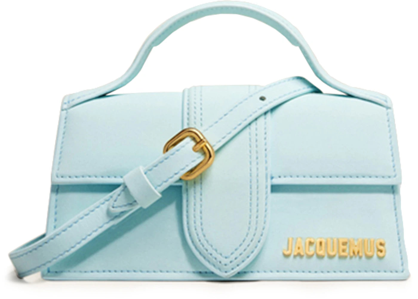 Jacquemus Le Bambino Flap Bag Small Pale Blue