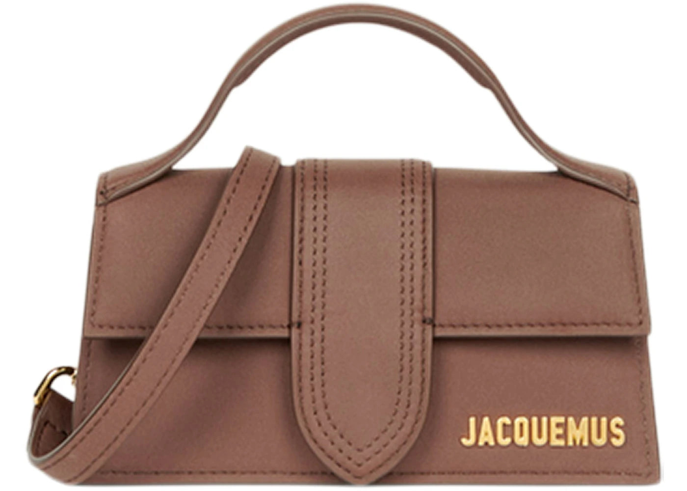 Jacquemus Le Bambino Mini Flap Bag Brown