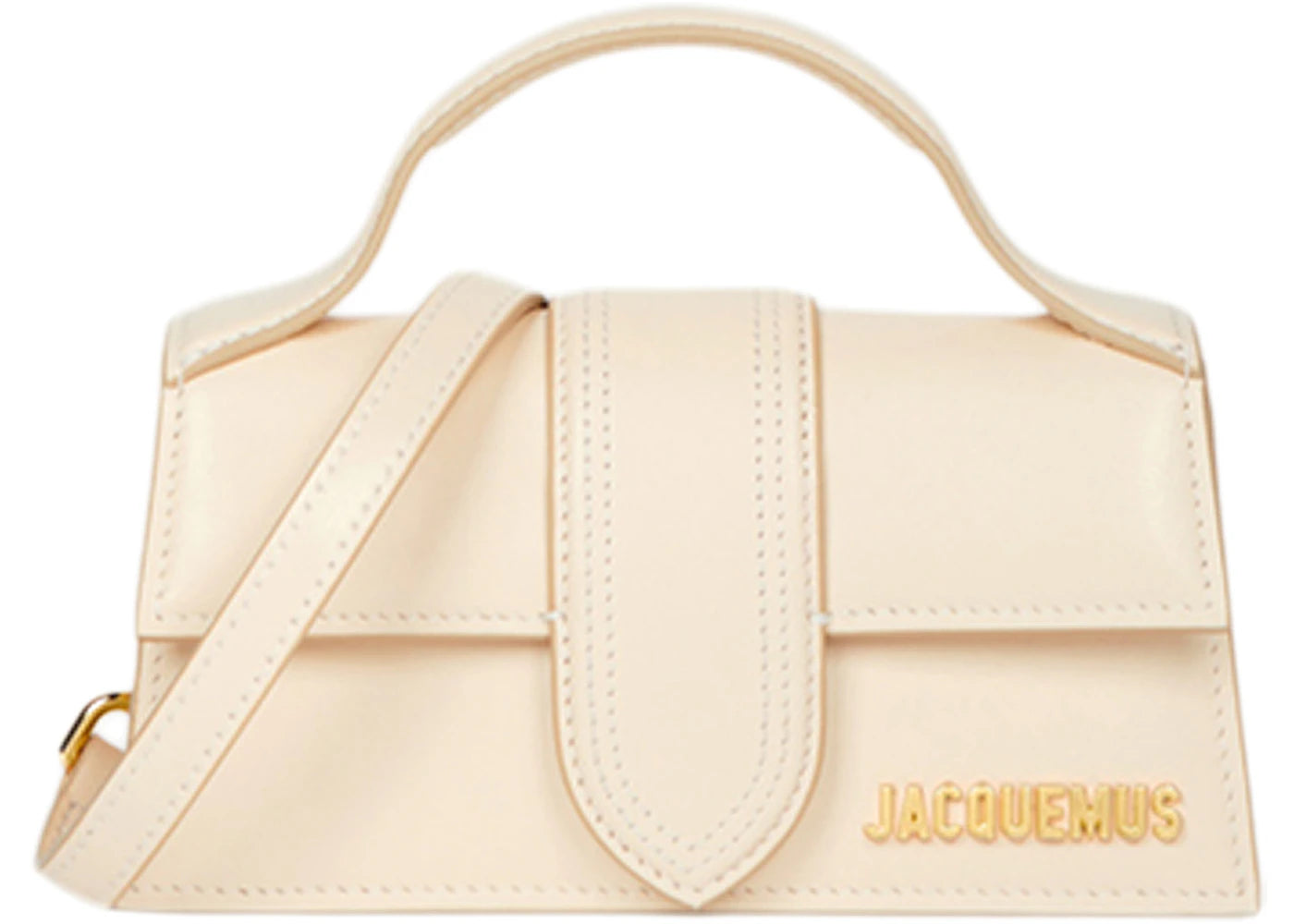 Jacquemus Le Bambino Mini Flap Bag Ivory