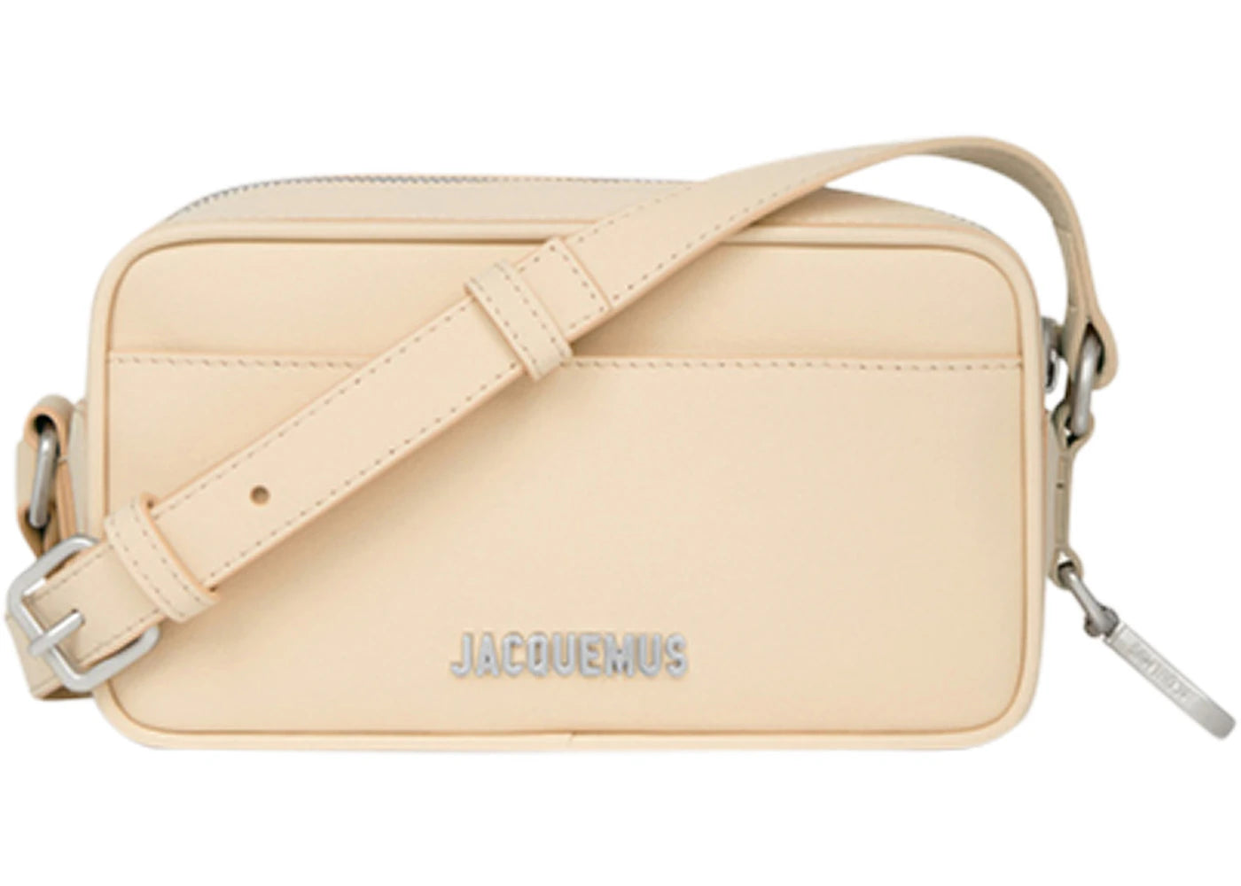 Jacquemus Le Baneto Strap Pochette Bag Ivory