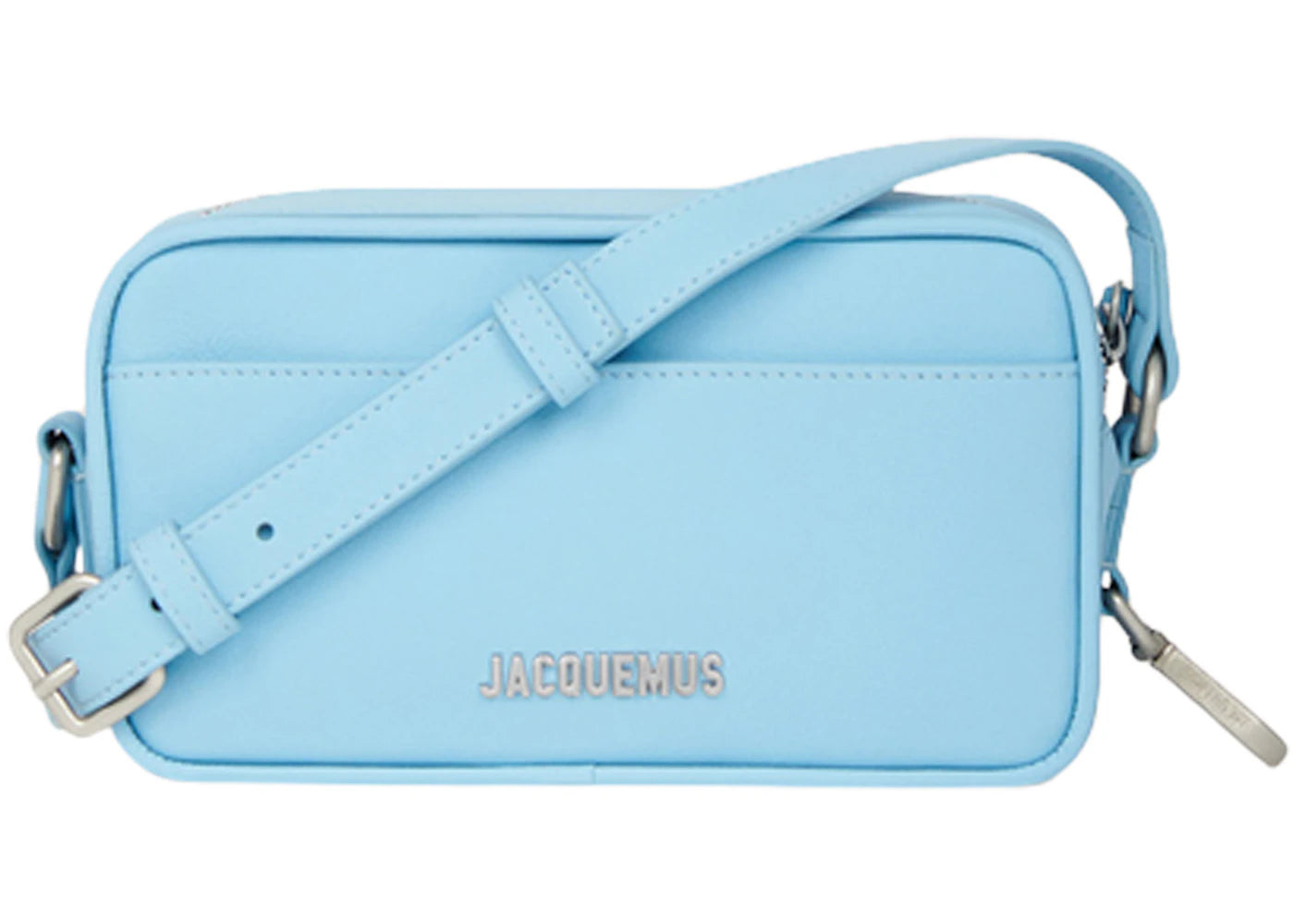 Jacquemus Le Baneto Strap Pochette Bag Light Blue