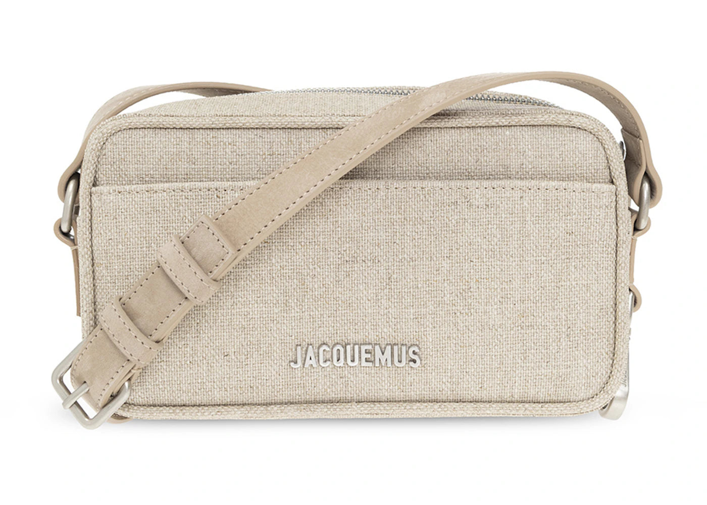 Jacquemus Le Baneto Strapped Pochette Bag Beige