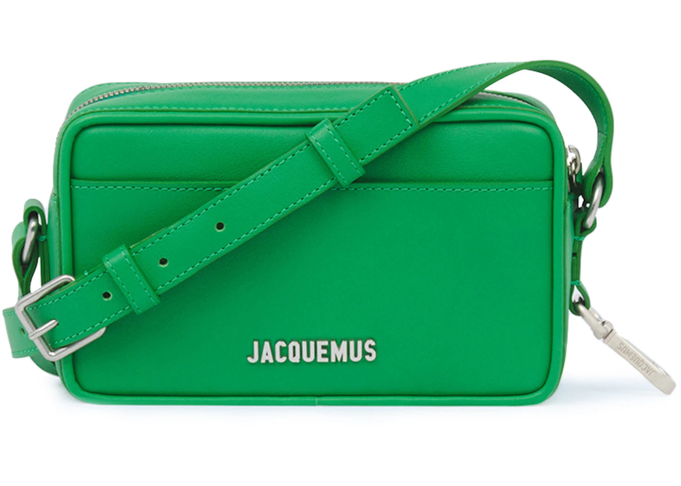 Jacquemus Le Baneto Strapped Pochette Bag Green