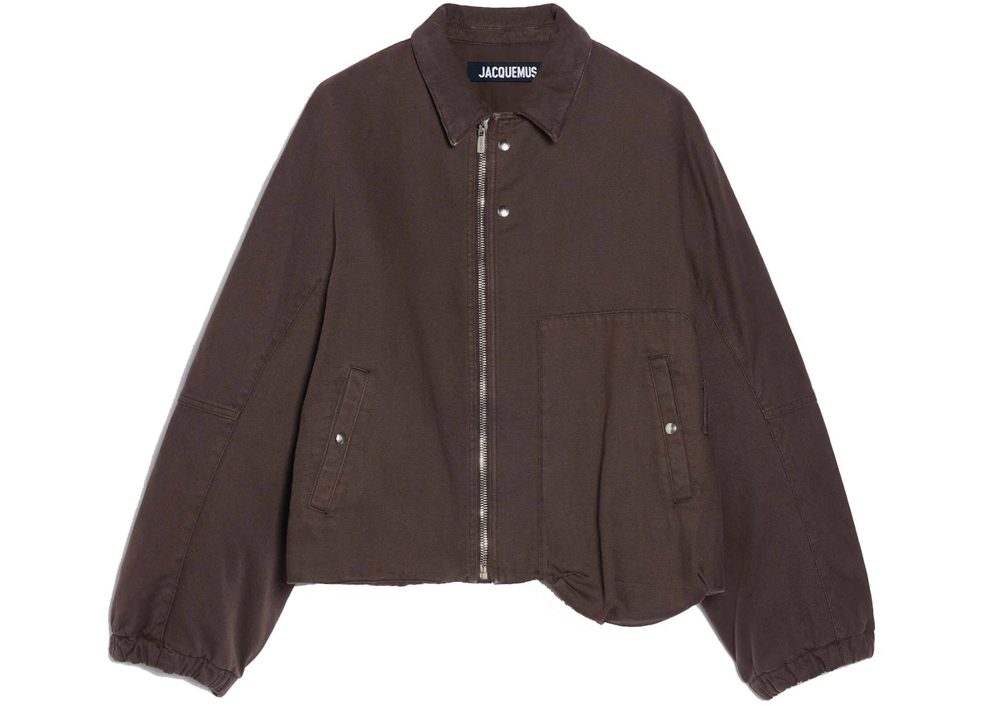 Jacquemus Le Blouson Trivela Dark Brown