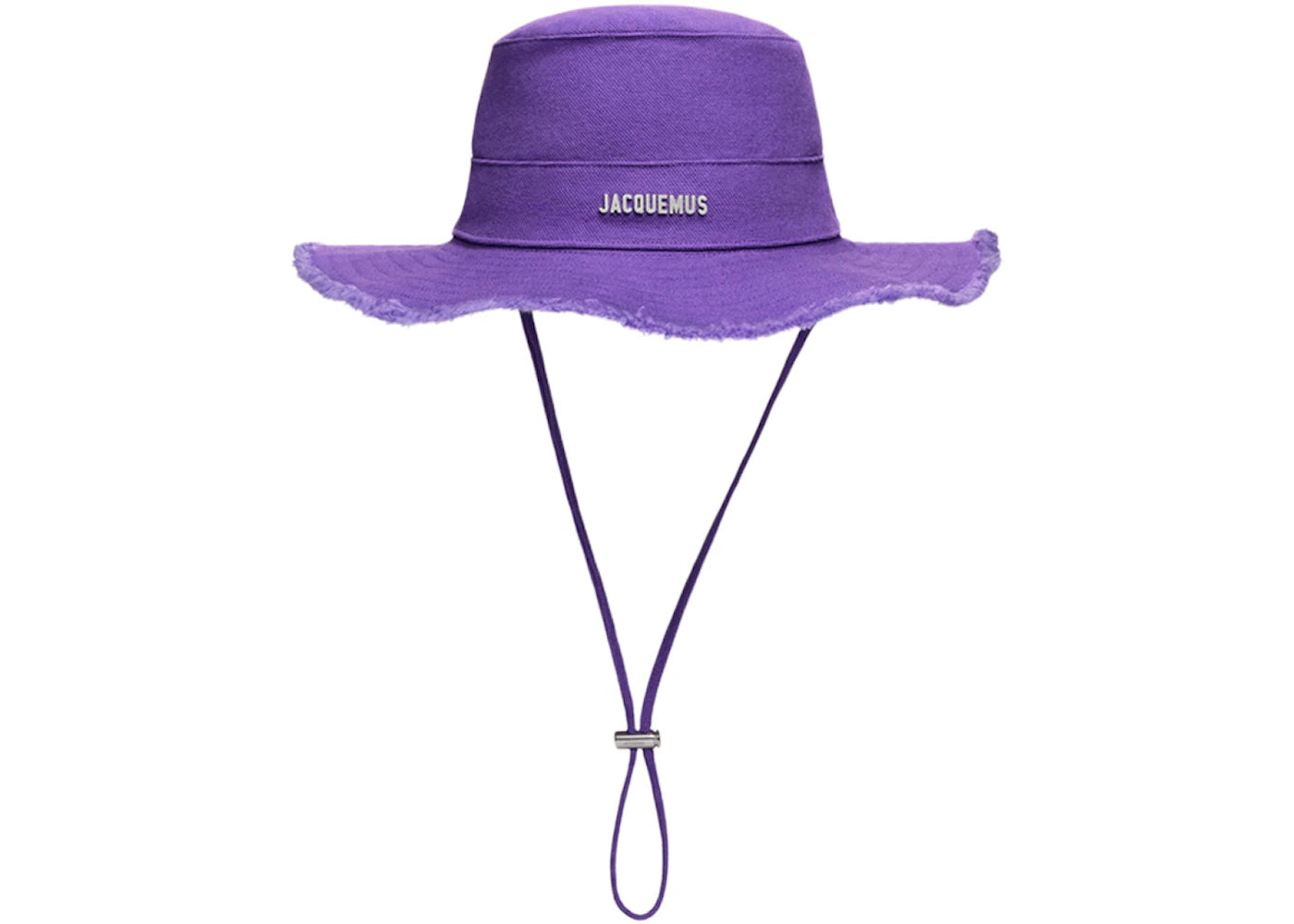 Jacquemus Le Bob Artichaut Frayed Expedition Hat Purple