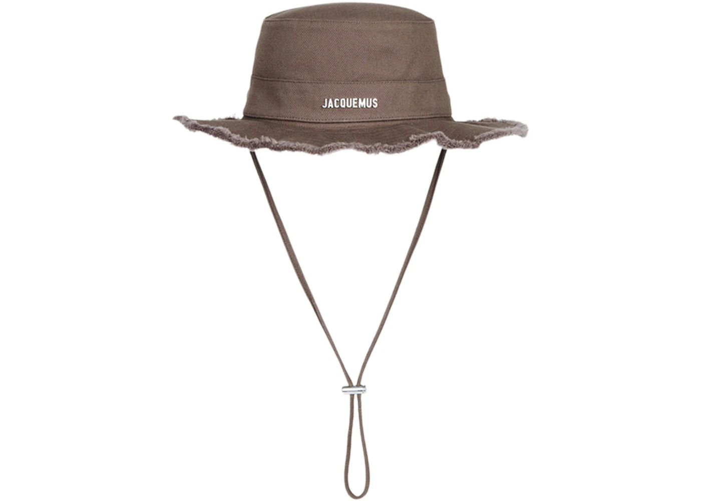 Jacquemus Le Bob Artichaut Large Brim Bucket Hat Brown